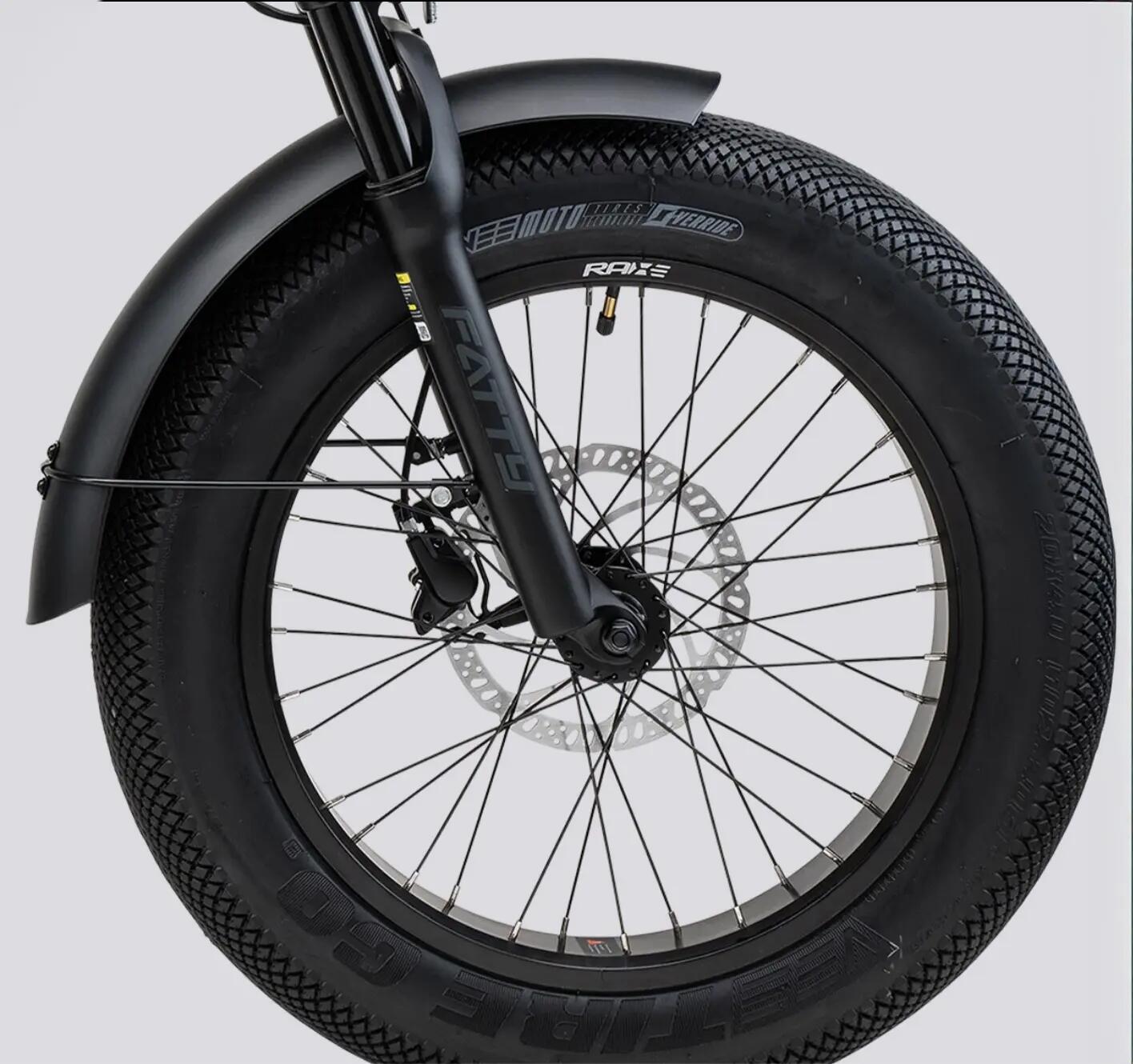 Vélo électrique Bottecchia BE02 Fatty 20" pliant 522Wh 250W 6/7