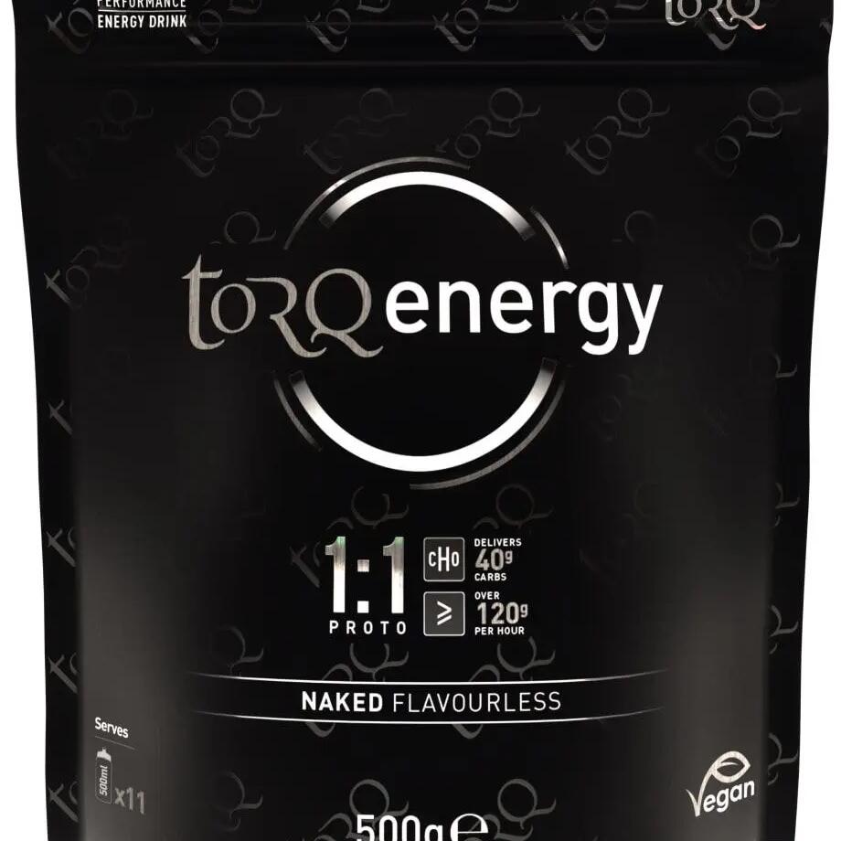 Torq 1:1 Energy Drink Naked 500g Pouch