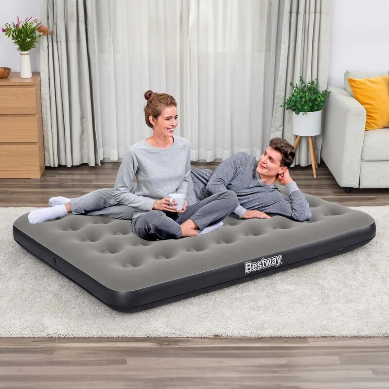 Bestway 2 Kişilik Şişme Yatak Kamp Yatağı  El Pompası ve Yastık Hediyeli  671GZ BW146