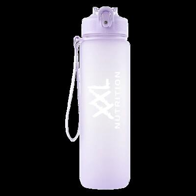 Hydrate bottle - waterfles met drinktuit en rietje - lila - 1000ml