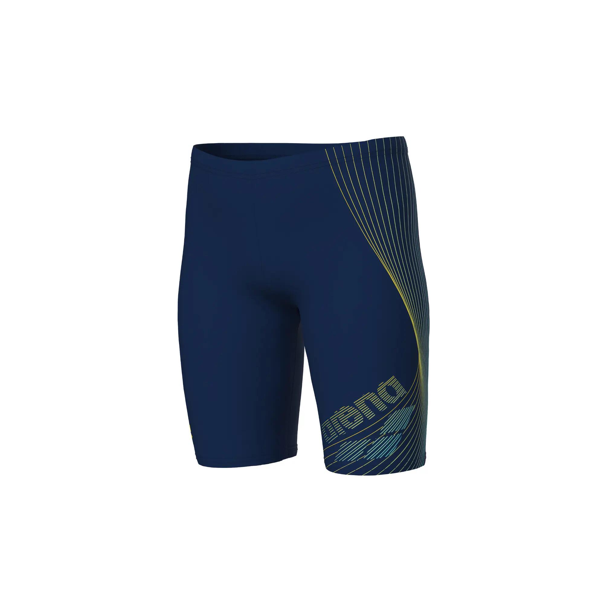 Spodenki do pływania Arena Design Navy - jammery chłopięce 7/9