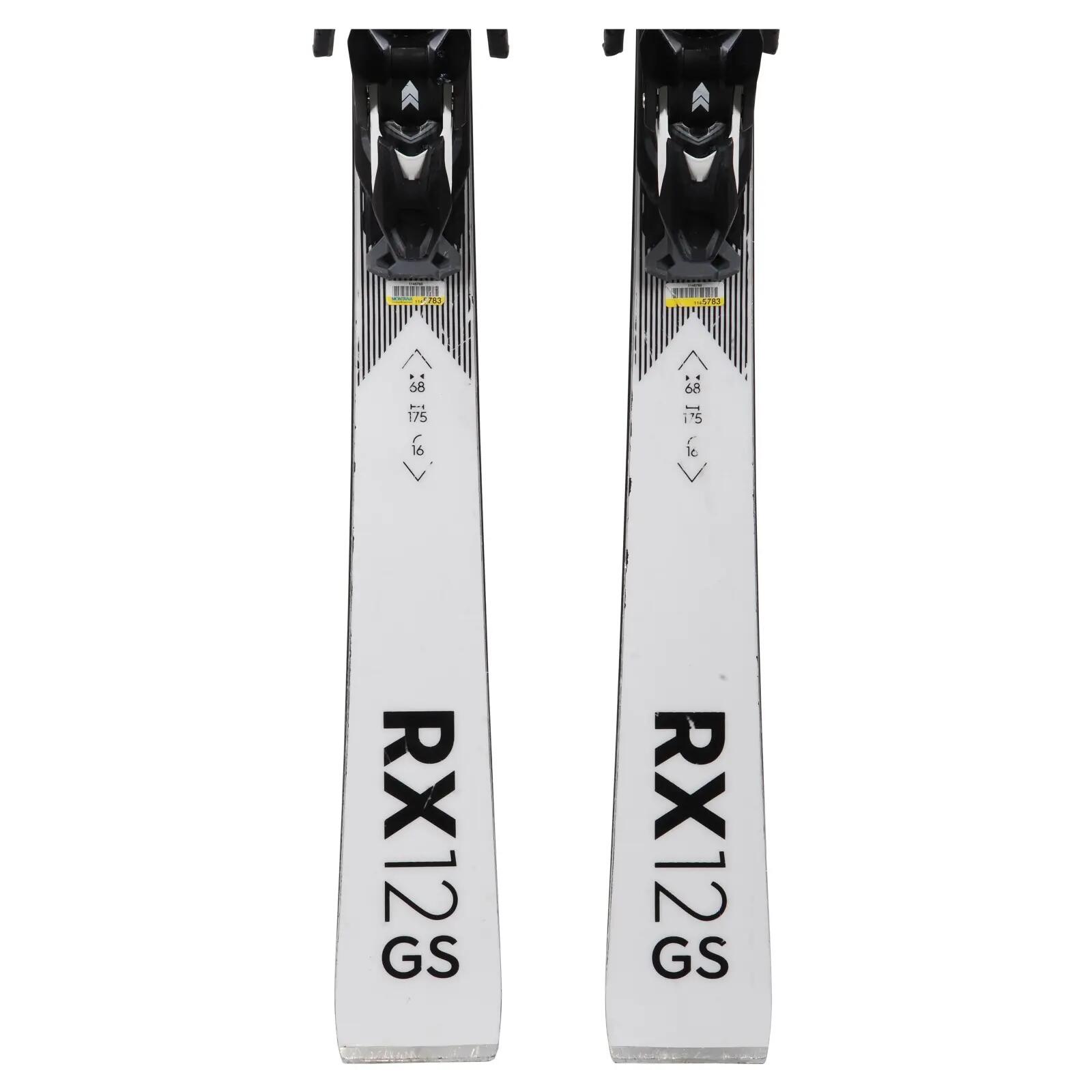 RECONDITIONNE - Ski Kastle Rx 12 Gs + Fixations 4/4