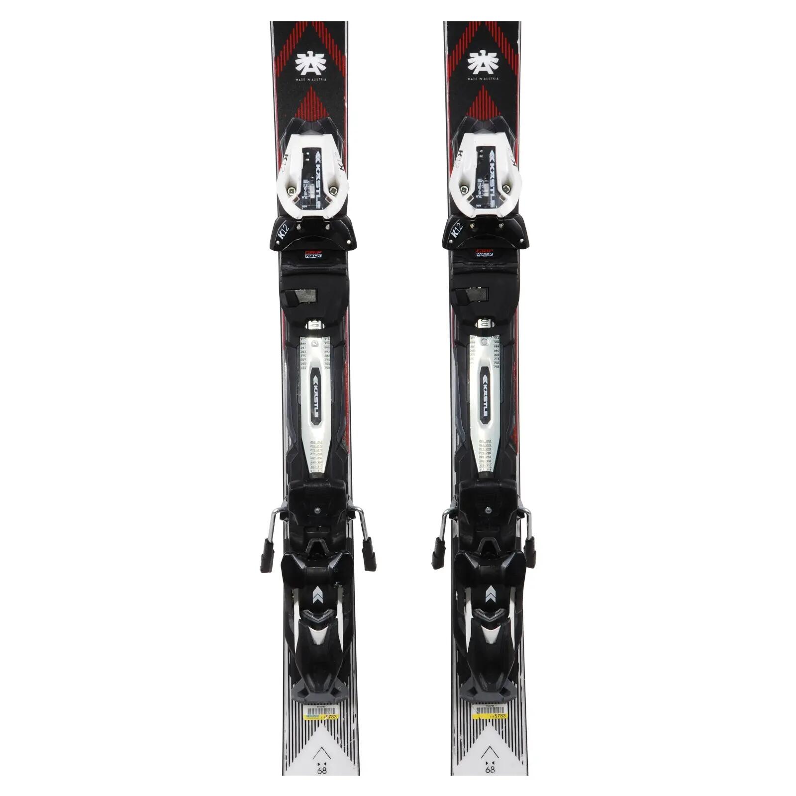 RECONDITIONNE - Ski Kastle Rx 12 Gs + Fixations 3/4