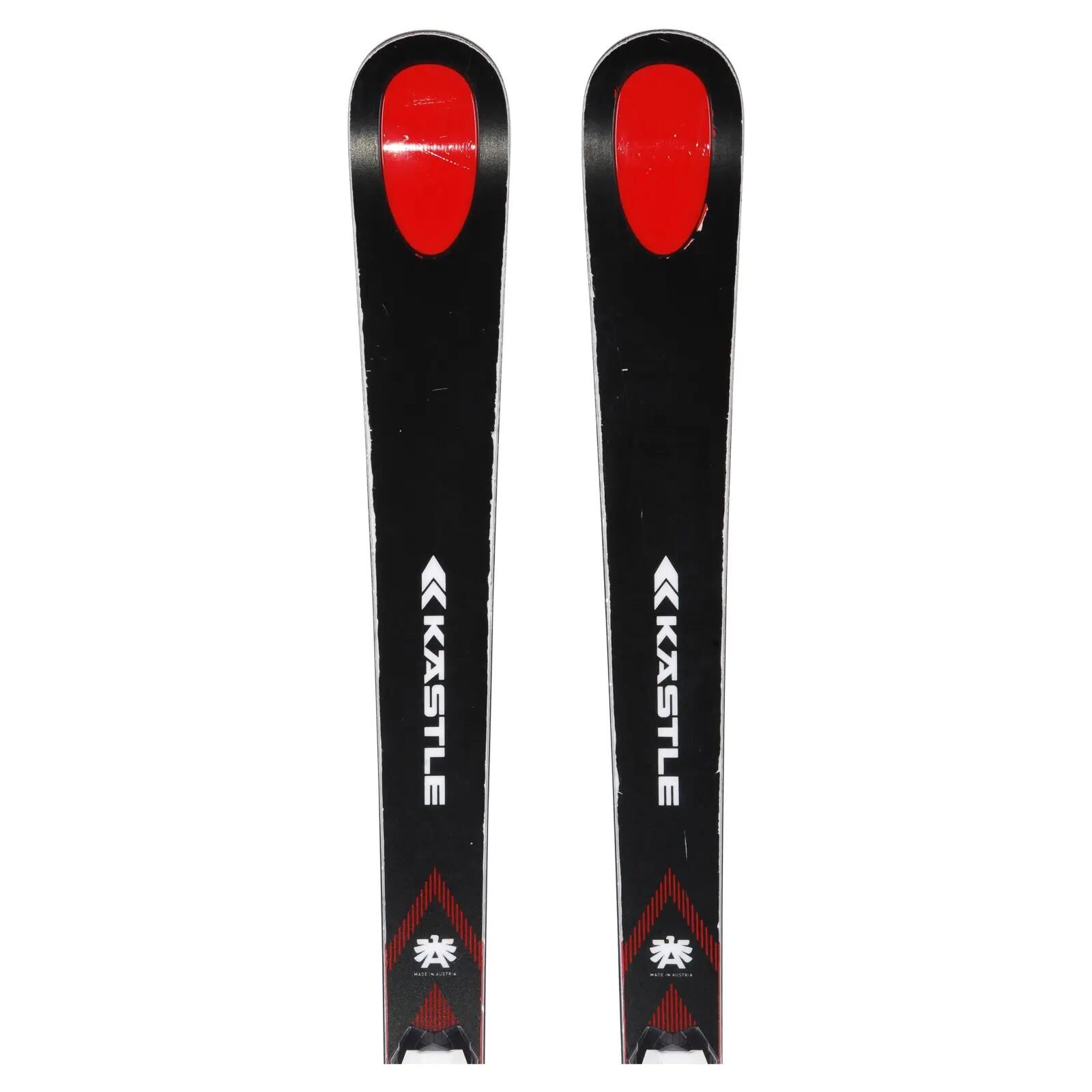 RECONDITIONNE - Ski Kastle Rx 12 Gs + Fixations 2/4