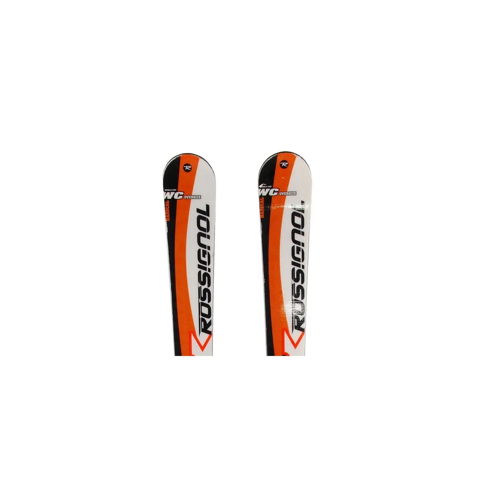 RECONDITIONNE - Ski Rossignol Radical Worldcup 8 + Fixations 2/4