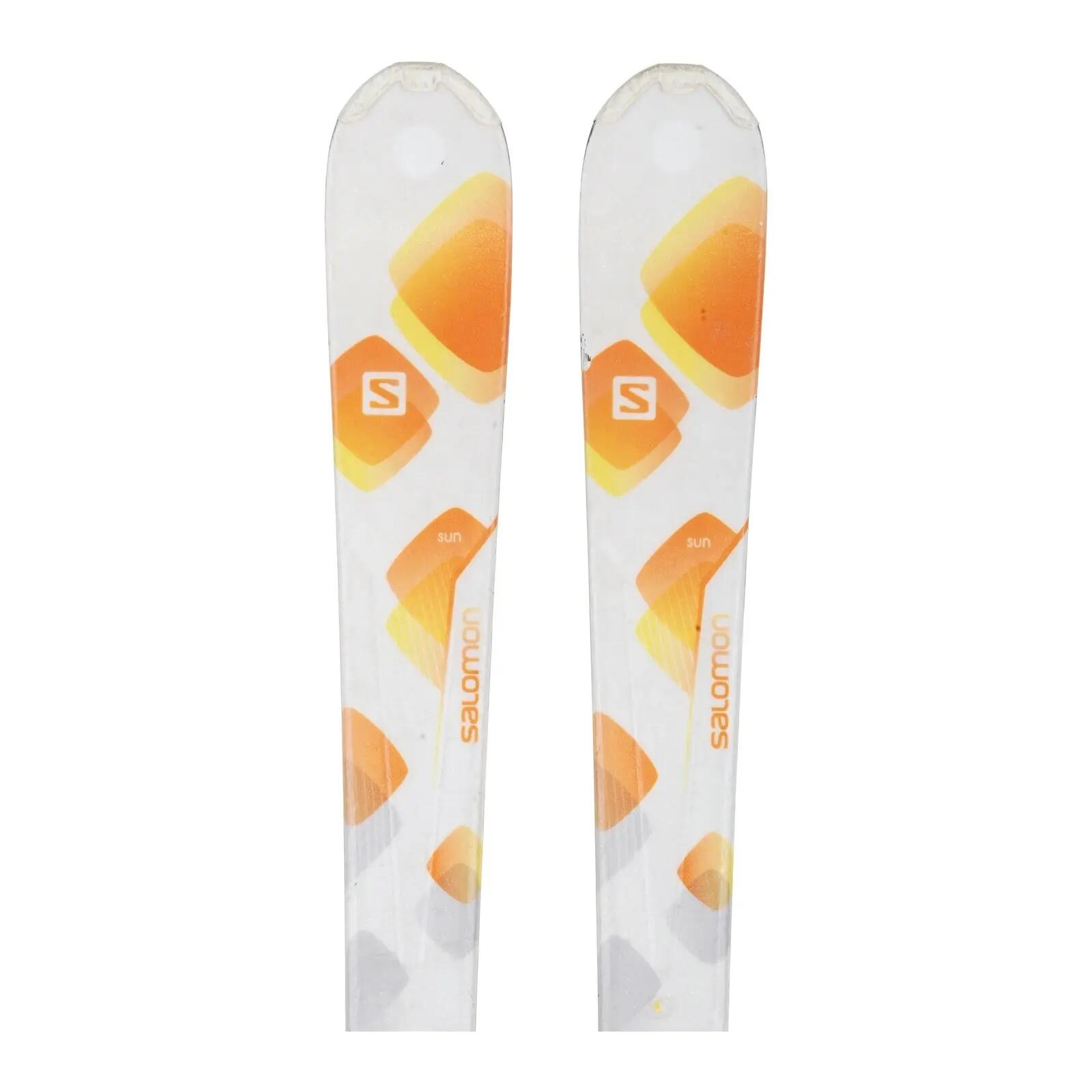 RECONDITIONNE - Ski Salomon Sun + Fixations 2/4