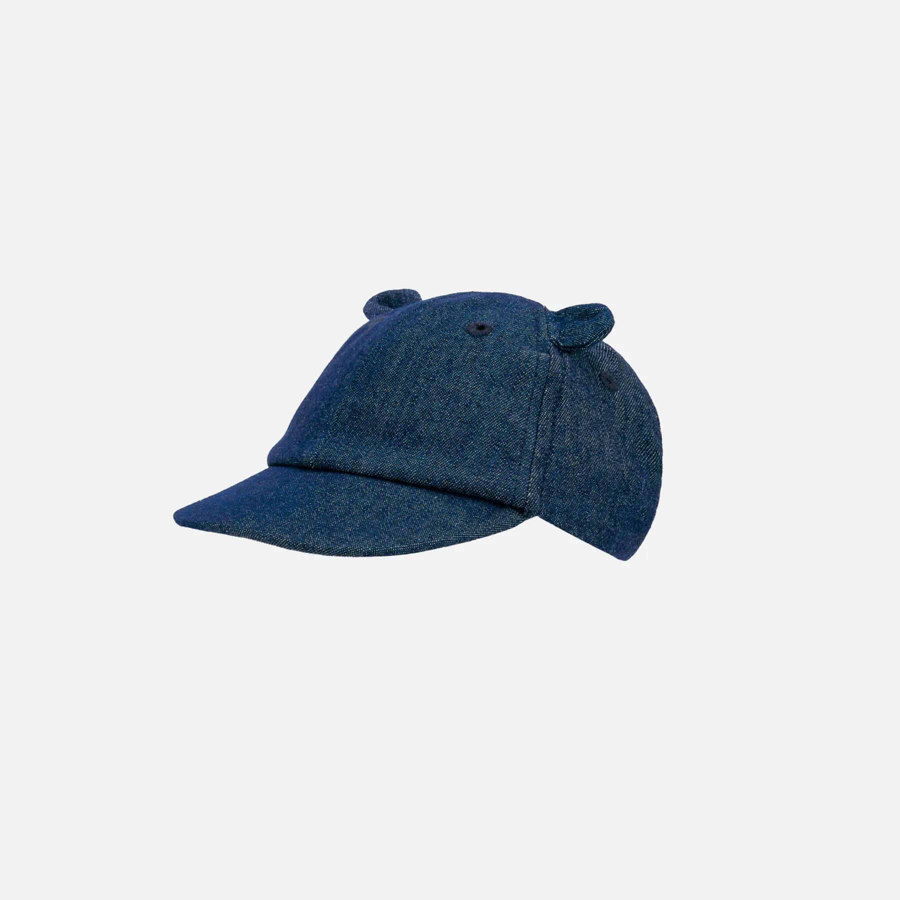 Gorra de verano de gimnasia bebé boboli azul 4/4