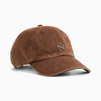 Cappellino da baseball unisex Puma WARDROBE ESS METAL marrone 02596808