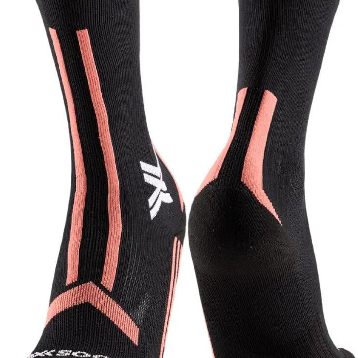 X-Socks Trailrun Discover Crew Black/Dust Pink Socks