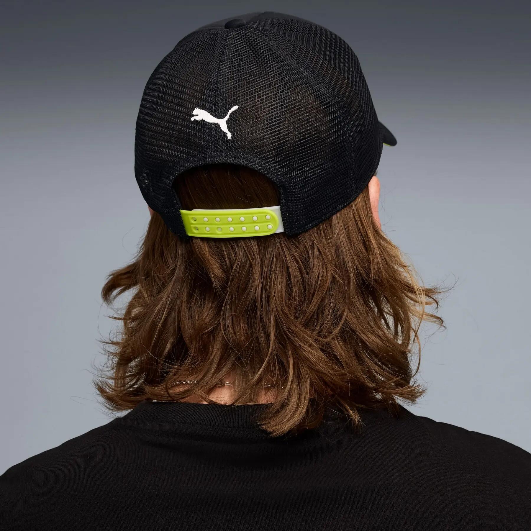 Boné de beisebol unissex Puma AMF1 preto 02694101 4/4