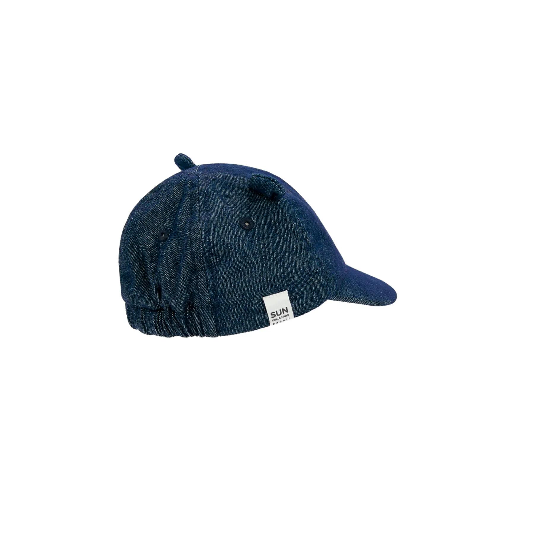 Gorra de verano de gimnasia bebé boboli azul 2/4