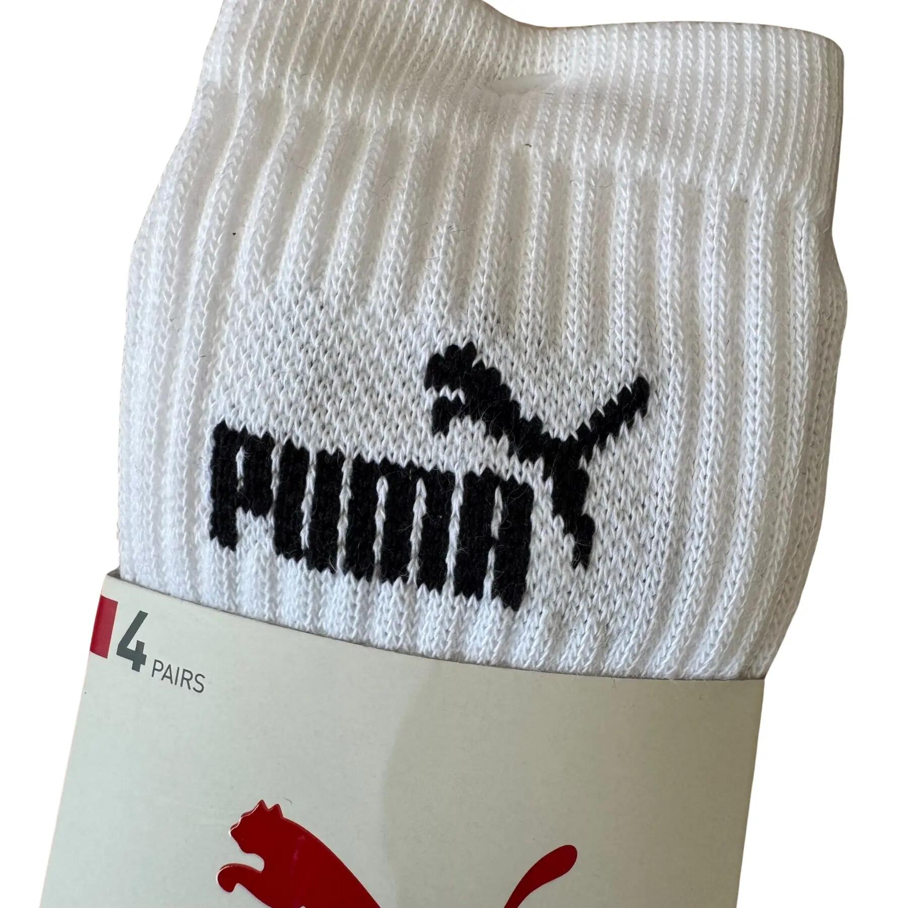 Meias Puma Crew, pacote com 4 unidades 3/3