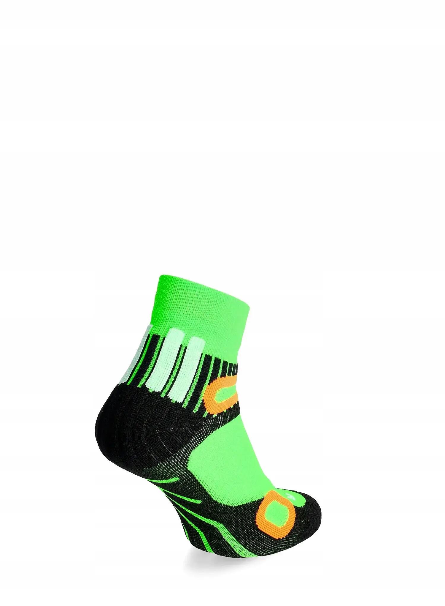 Skarpety unisex X-Socks Hike Discover Ankle Fluo Green Frog E125 2/4