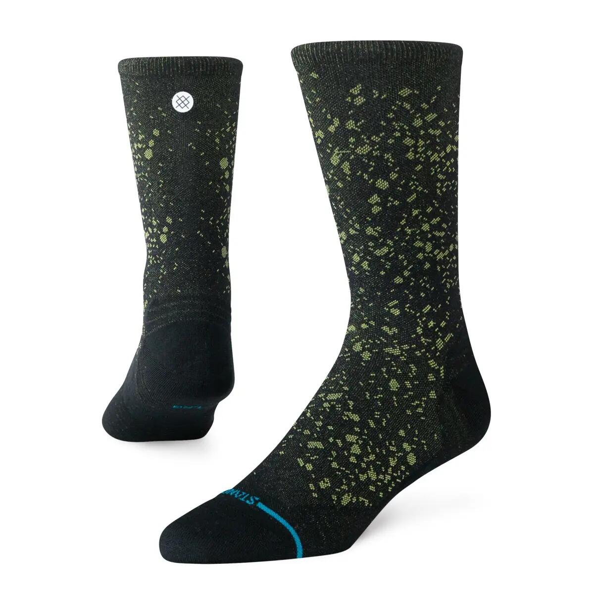 Hardlopen Unisex Freshtek Infiknit Run Sokken Speckle Crew Zwart 1/3