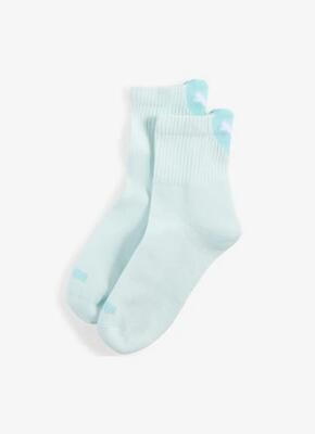 Puma heart logo short 2-pack damessokken blauw 93855507 maat 35-38