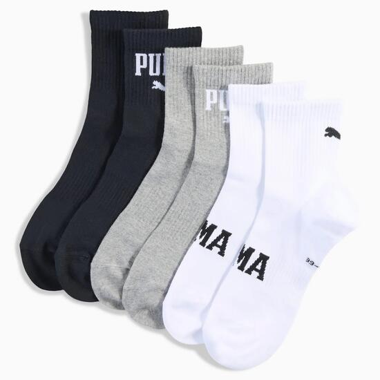 Confezione da 3 paia di calzini corti Puma LOGO