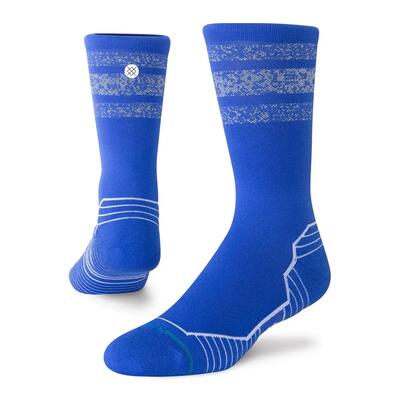Hardlopen unisex freshtek infiknit run sokken reflector boyd crew blauw
