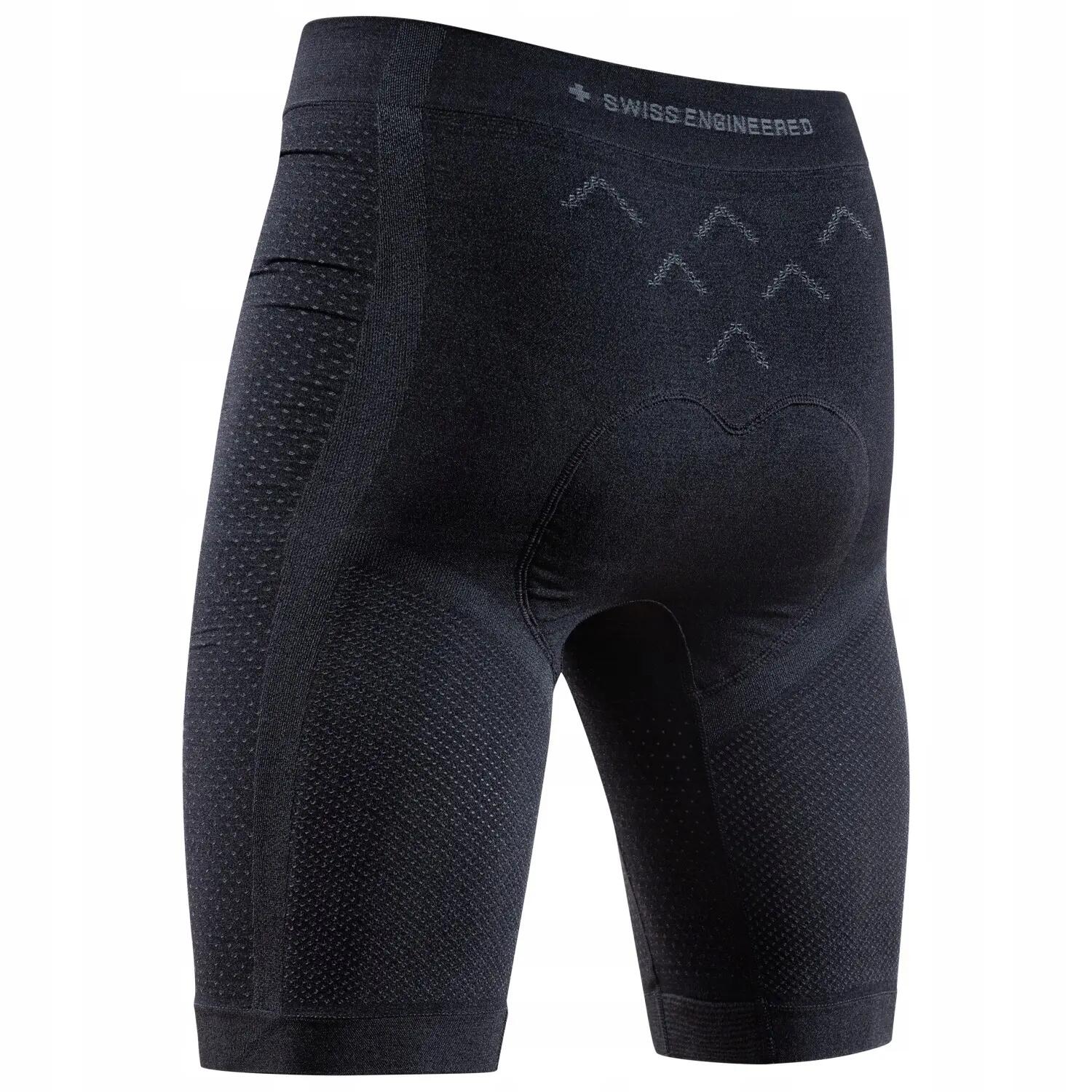Spodenki rowerowe męskie X-Bionic XCEED RIDE LINER SHORTS X BLACK/RHINO GREY 2/2