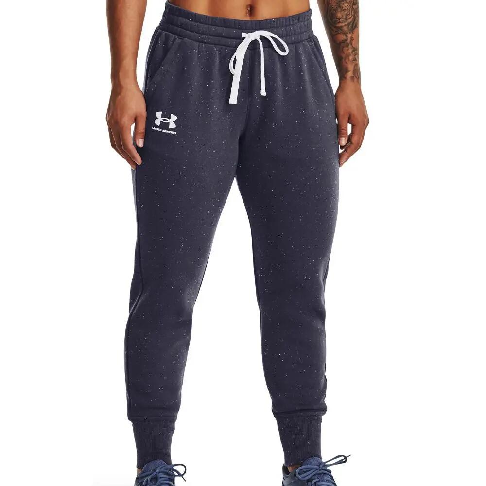 Women's Under Armour Rival Fleece Joggers - Blue/White