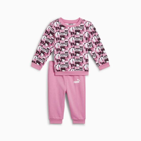 Puma MINICATS AOP FL Kinder trainingspak set