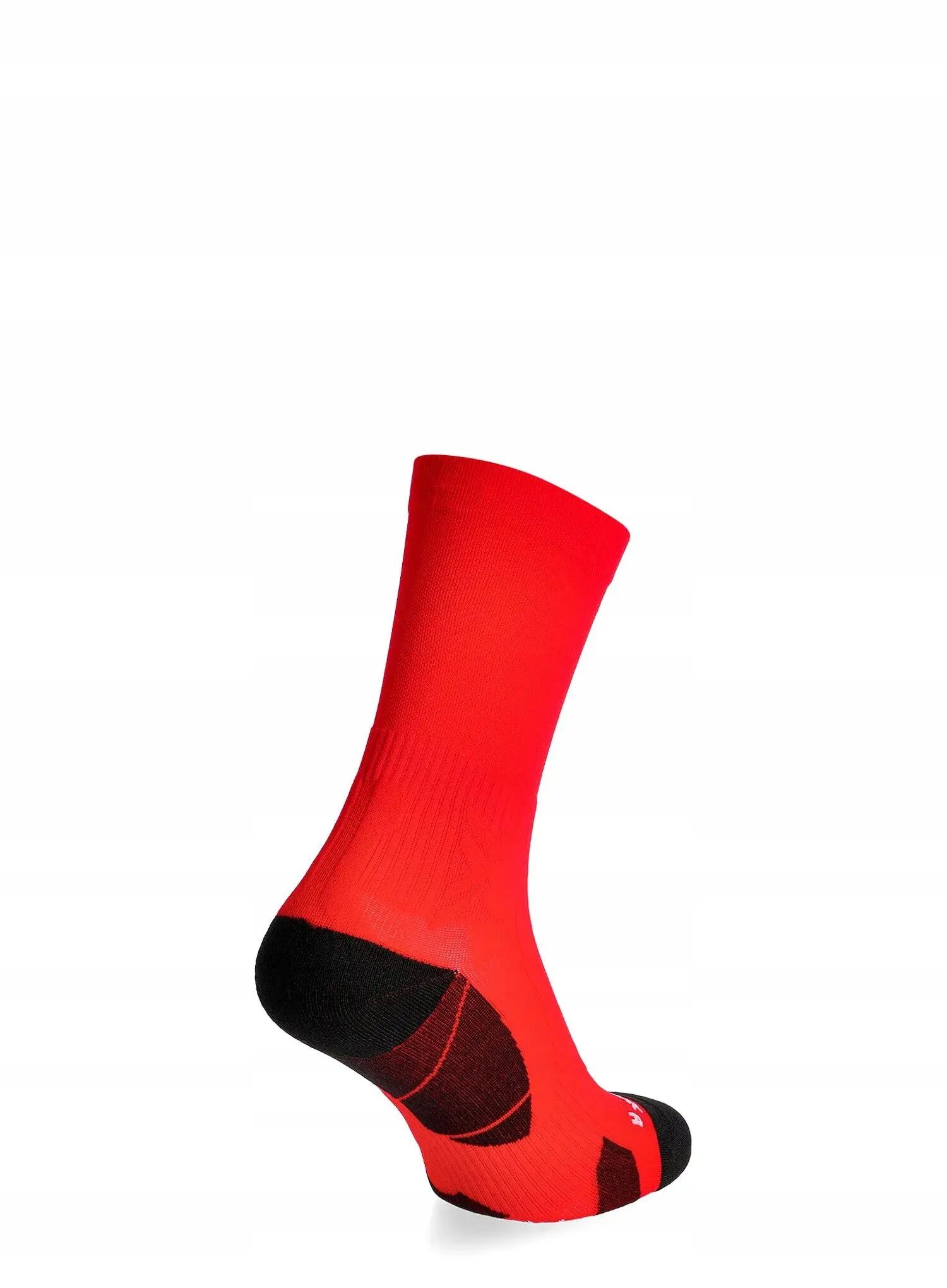 Skarpety unisex X-Socks Run Perform Crew Rocket Red R110 2/4