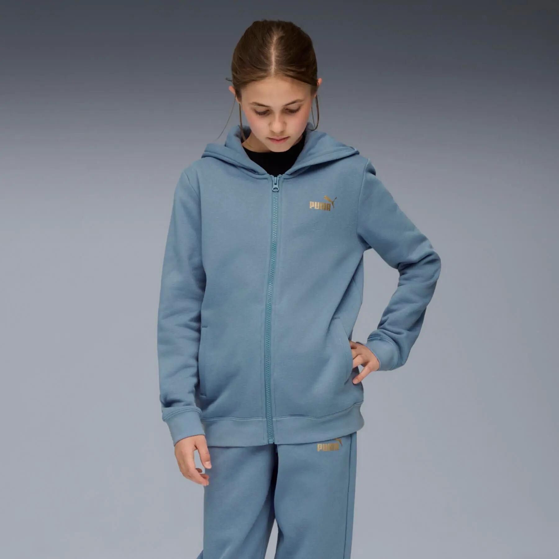 Completo Puma METALLIC FL da ragazza, blu 68972934 r 164 5/5