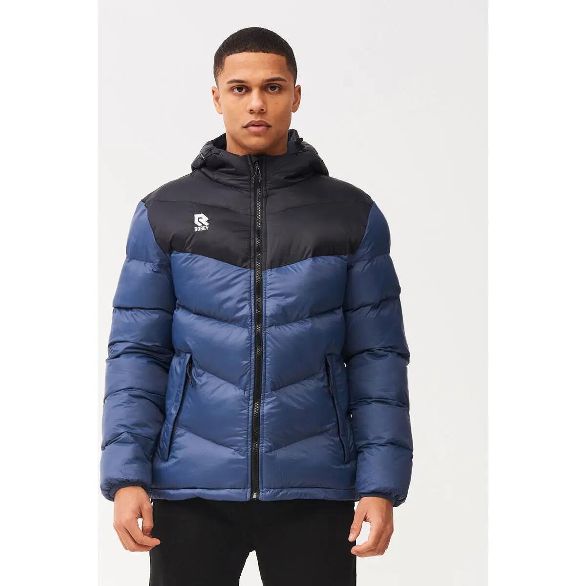 Veste coach - Teamsport - Enfants - Chaude, Légère - Marine/Noir 5/5