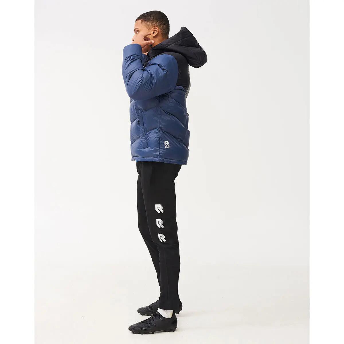 Veste coach - Teamsport - Enfants - Chaude, Légère - Marine/Noir 2/5