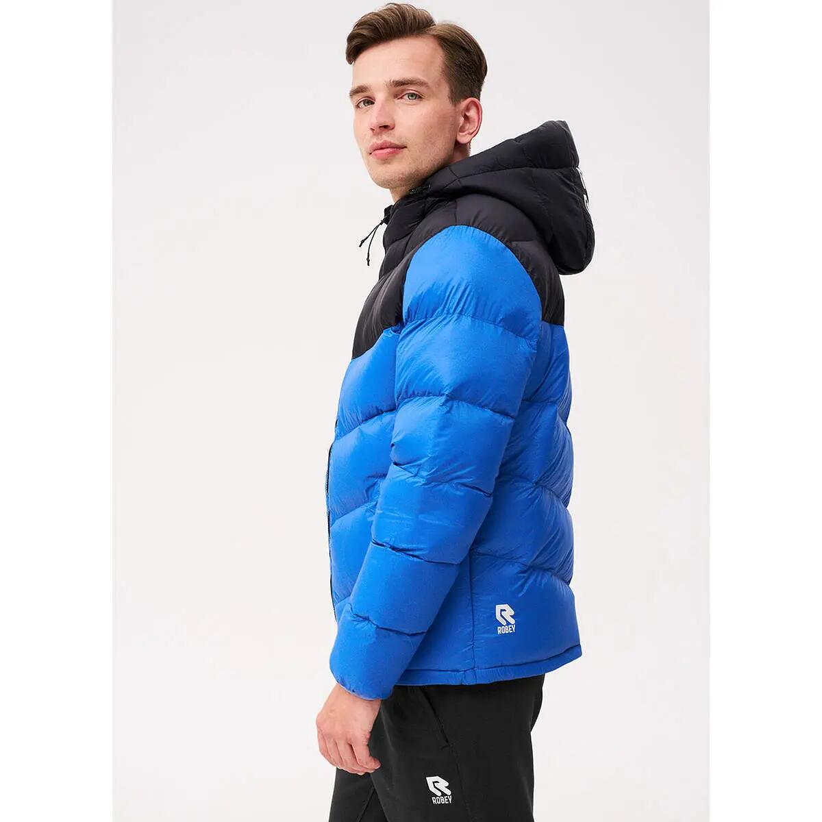 Veste coach enfants sport - chaleur isolée - Robey - Royal/Noir 4/5