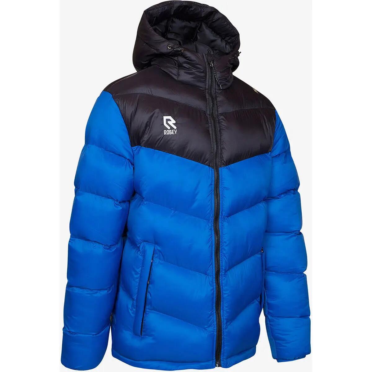 Veste coach enfants sport - chaleur isolée - Robey - Royal/Noir 2/5