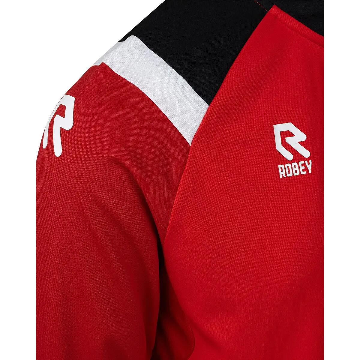 Herren - Training - Jacke - Atmungsaktiv, Full-Zip, Raglanärmel - Grün/Rot 3/5