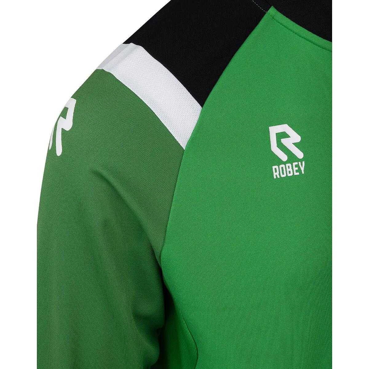 Gilet - Voetbal - Kinderen - Robey Control - Polyester, volle rits - Groen 3/5