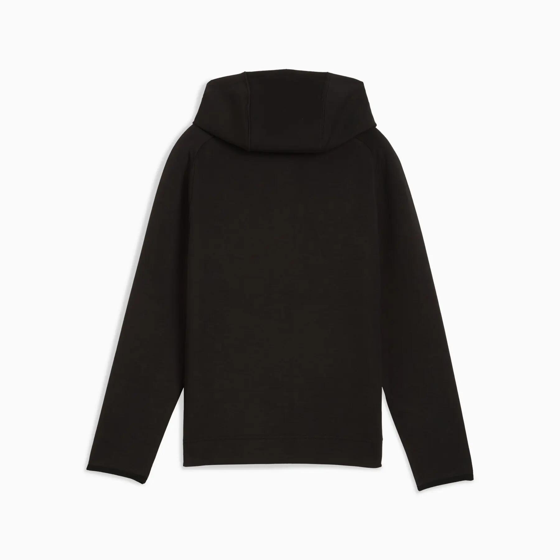 Sudadera con capucha para niño Puma SPACER FZ negra 68858201 talla 164 2/2