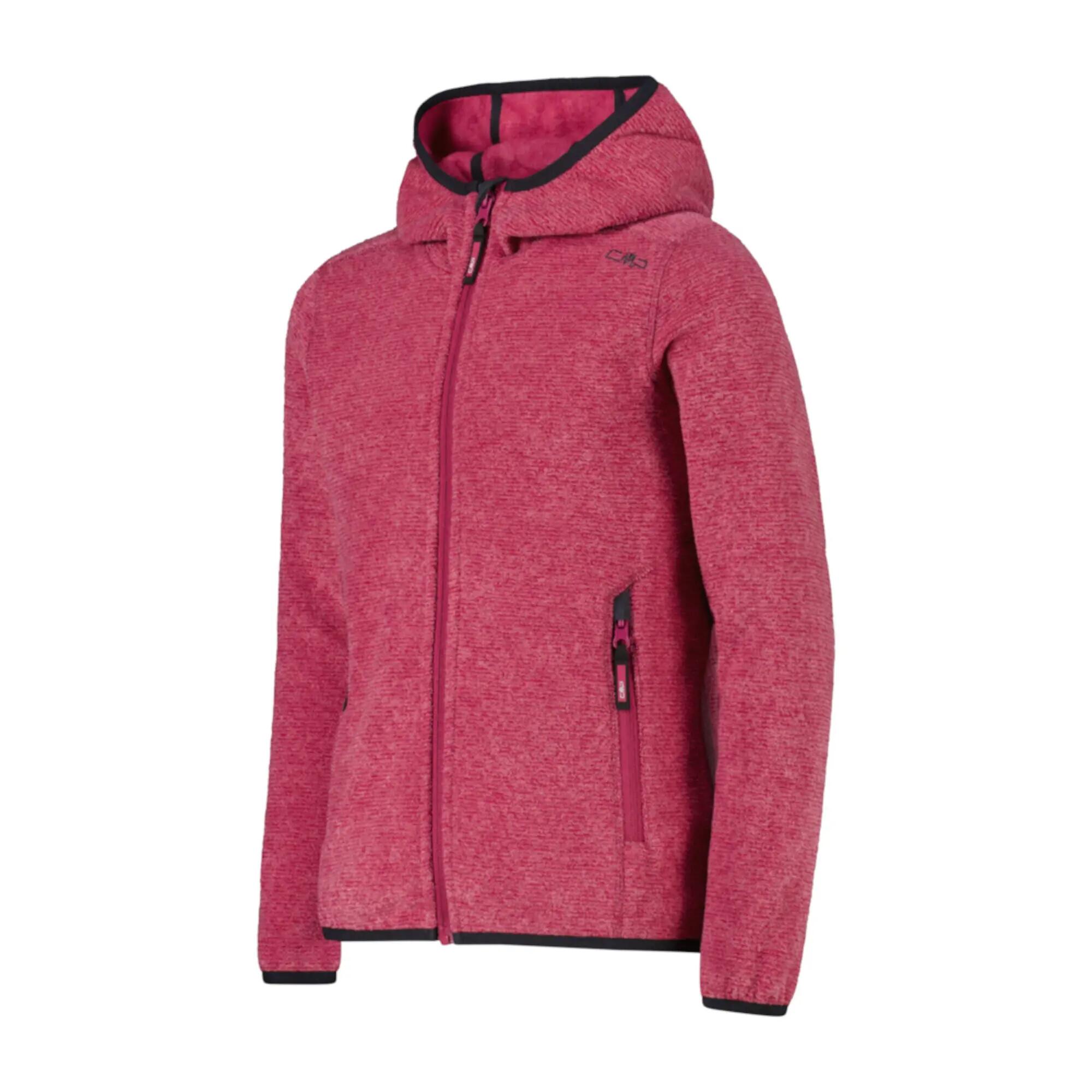 CMP Mädchen Fleecejacke Kid G Jacket Fix Hood 3H19825A 3/3