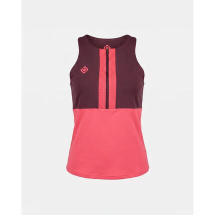T-shirt technique femme SELMA – col V