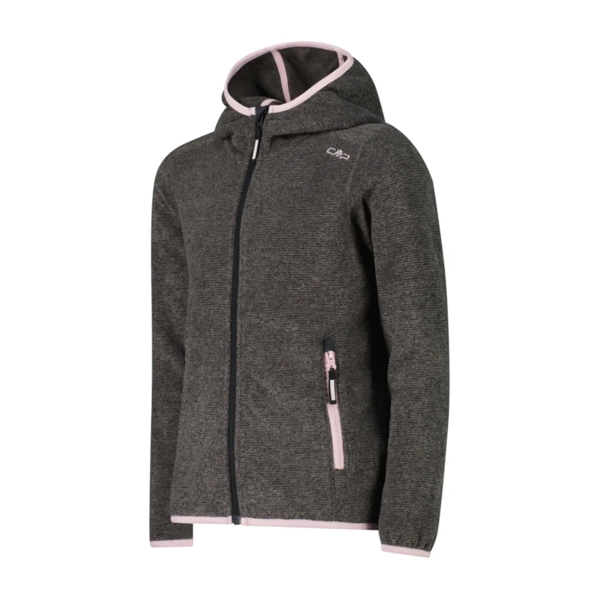 CMP Mädchen Fleecejacke Kid G Jacket Fix Hood 3H19825A 3/3