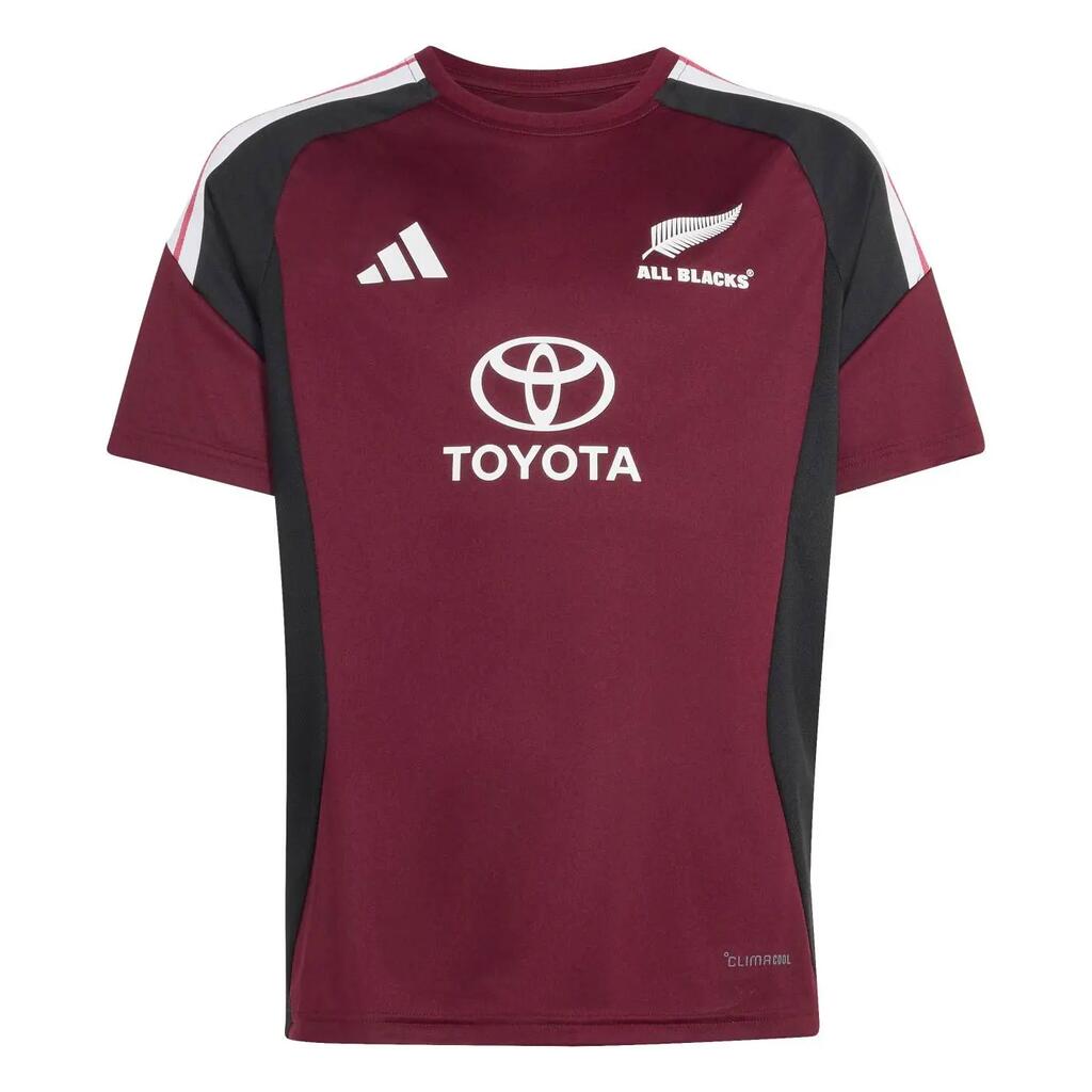 Kids All Blacks Adidas Performance T-shirt Burgundy