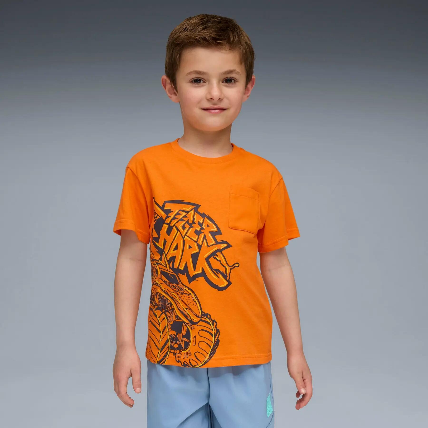 Camiseta infantil Puma X HOT WHEELS RELAXED GRAPHIC 63240126 r 98 3/3