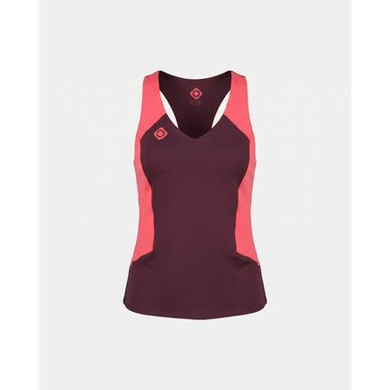 T-shirt de padel femme TEXAS – larges bretelles et séchage rapide