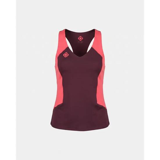 T-shirt de padel femme TEXAS – larges bretelles et séchage rapide