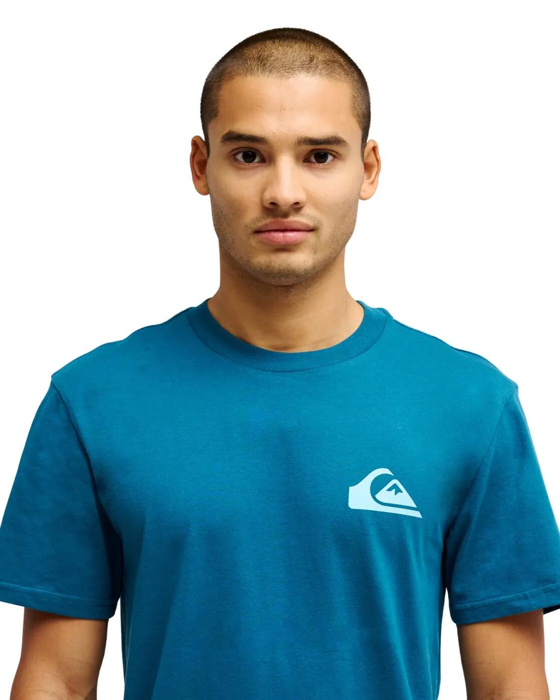 Camiseta de manga corta EV MINI LOGO Azul Hombre 4/4