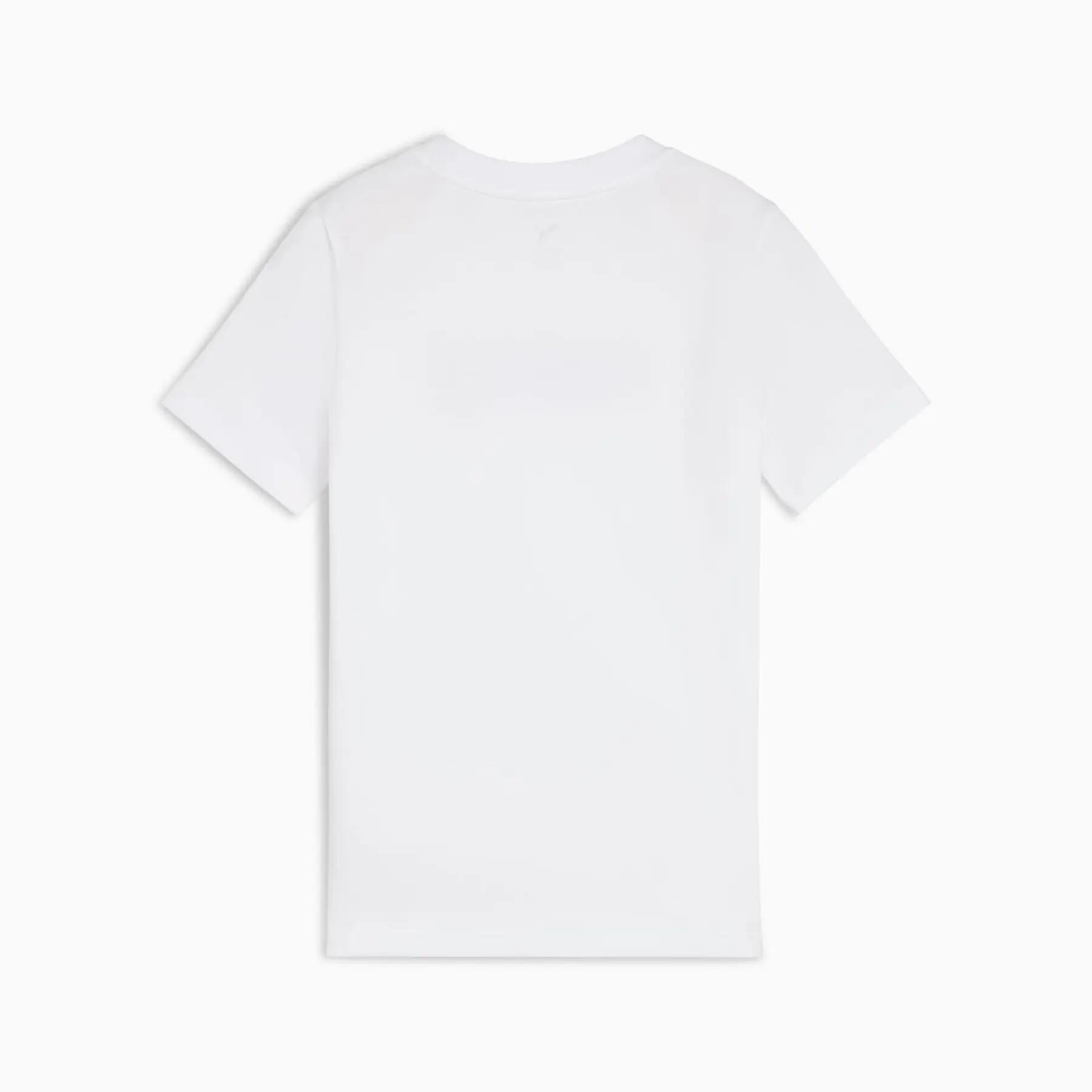 Camiseta Puma ESS LOGO feminina branca 68835102 tamanho 164 2/2