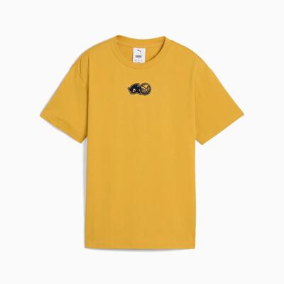 Puma x sonic relaxed graphic jongens t-shirt goud 63238162 r 176