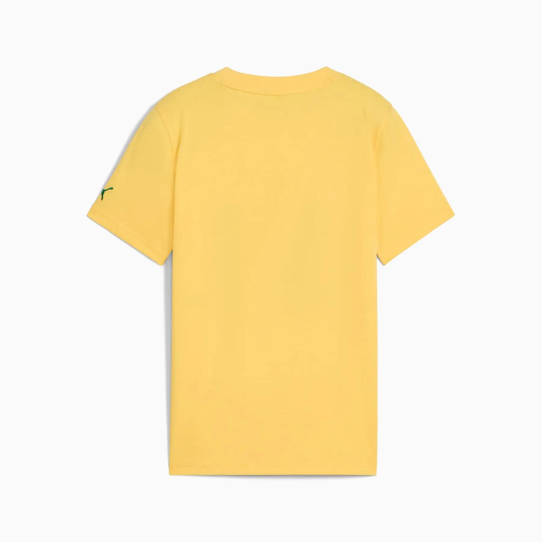 T-shirt Puma SUPER GRAPHIC I da ragazzo, gialla, codice 62986455, taglia 176 2/3