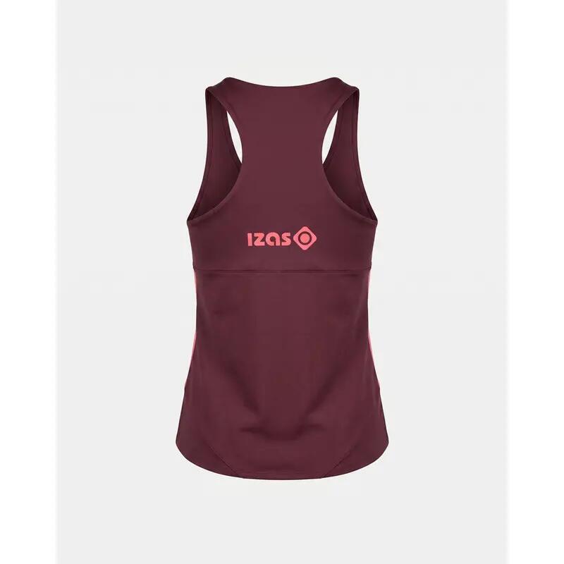 Camiseta pádel mujer TEXAS T-SHIRT – tirantes anchos y secado rápido 2/4