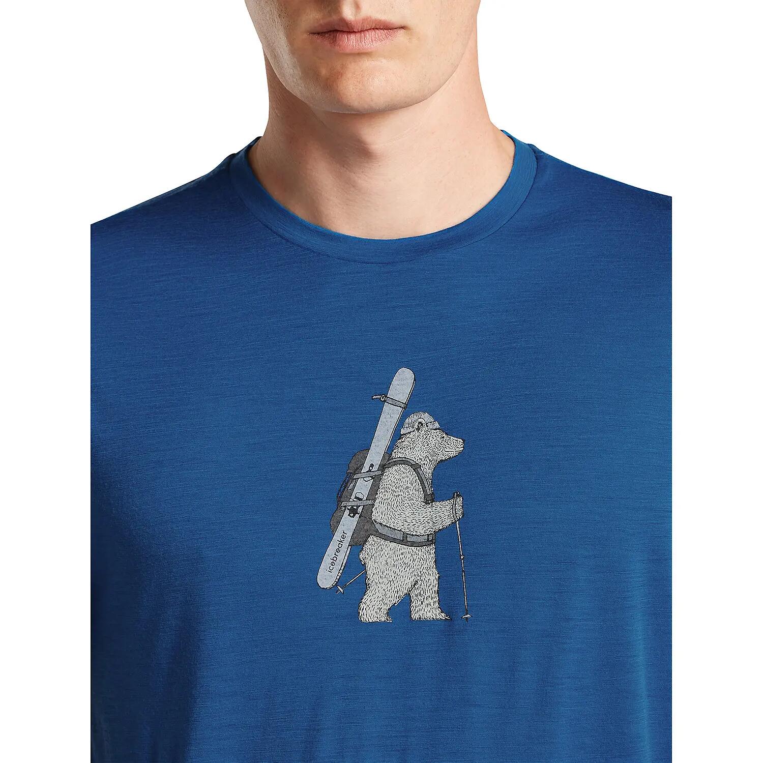 Herren T-Shirt Merino 150 Tech Lite SS Tee Bea 4/4