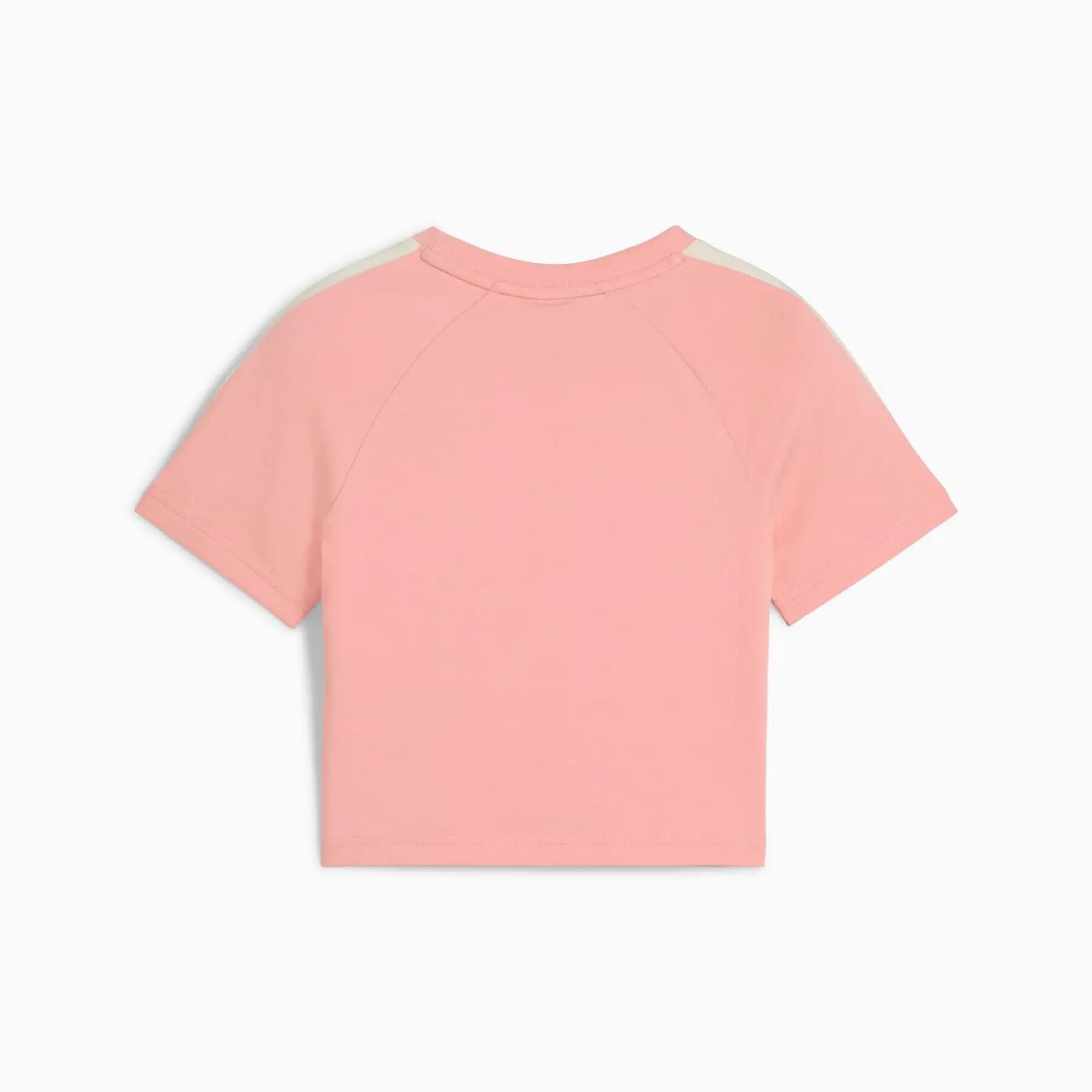T-shirt Puma T7 BABY da bambina, rosa, codice 62990018, taglia 164 2/3