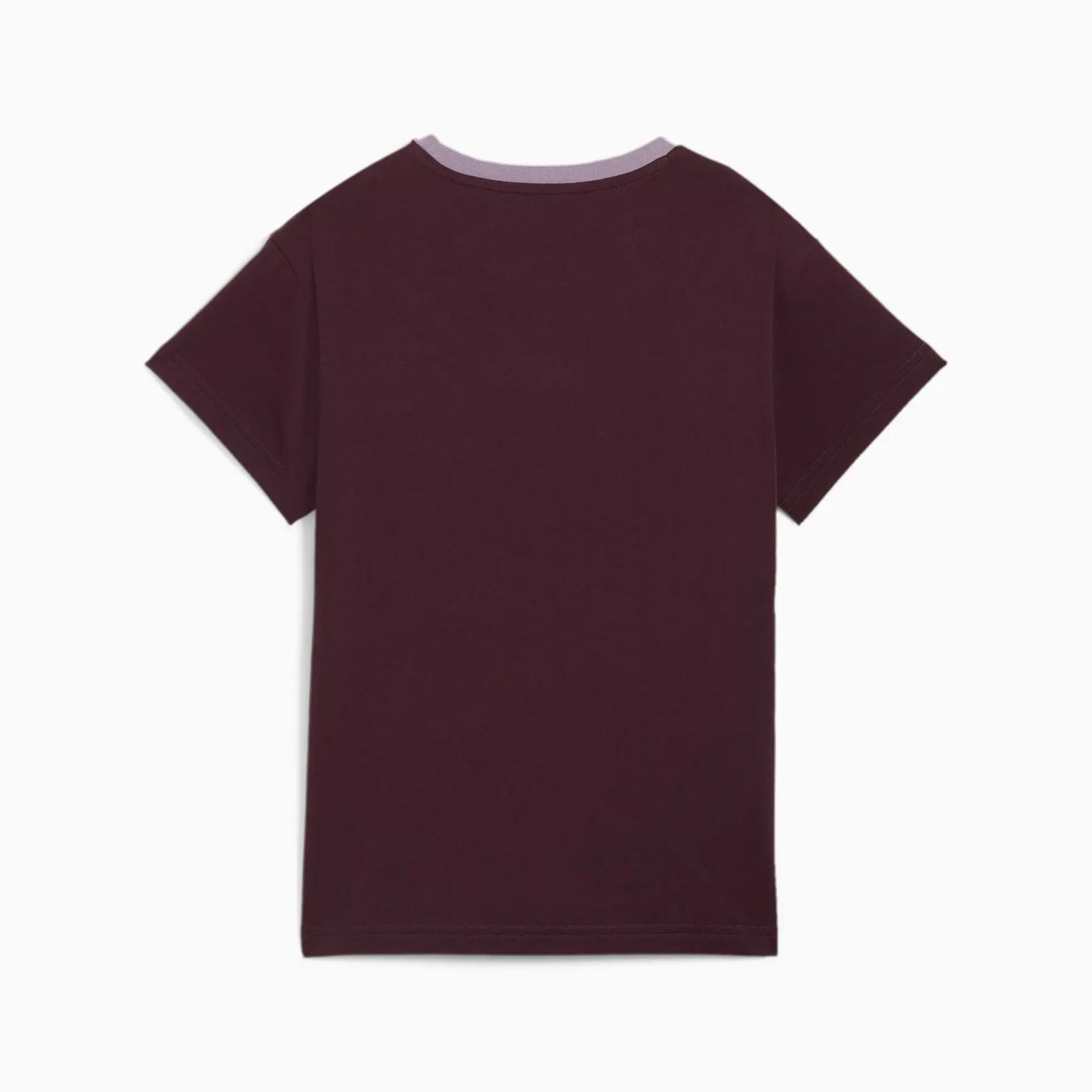 Camiseta feminina Puma POWER RELAXED roxa 68178644 tamanho 140 2/2