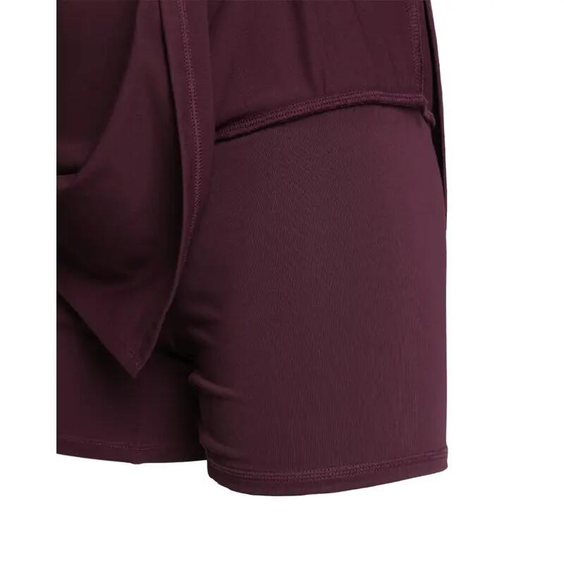 Falda de pádel mujer AURORA T-SHIRT – transpirable y microperforada 3/4