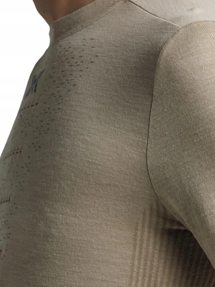 Koszulka męska X-Bionic MIGHTYWOOL SHIRT LS MEN SAND M100 3/6